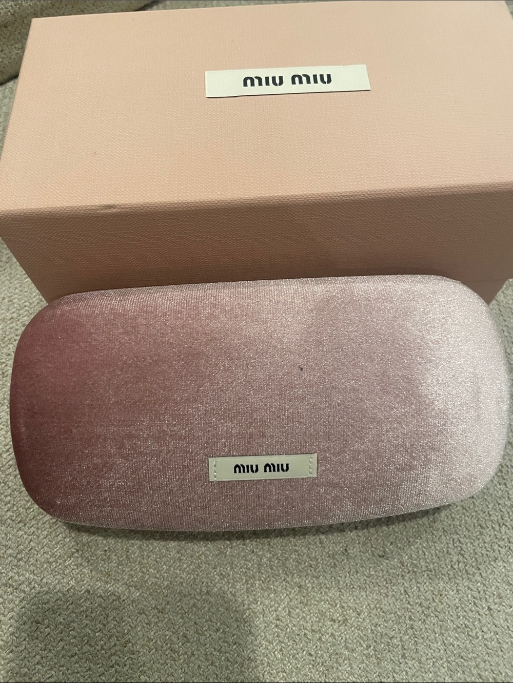 Miu miu sunglasses case - new in box